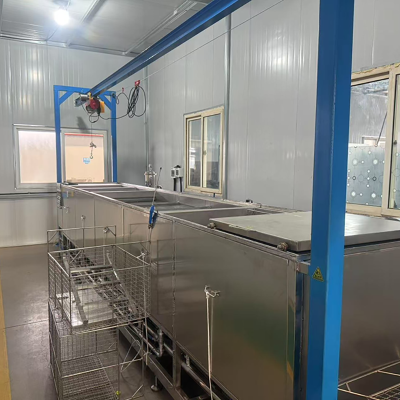 Our Factory Completes Installation of Water Washing Line for Aluminum Squeeze Casting